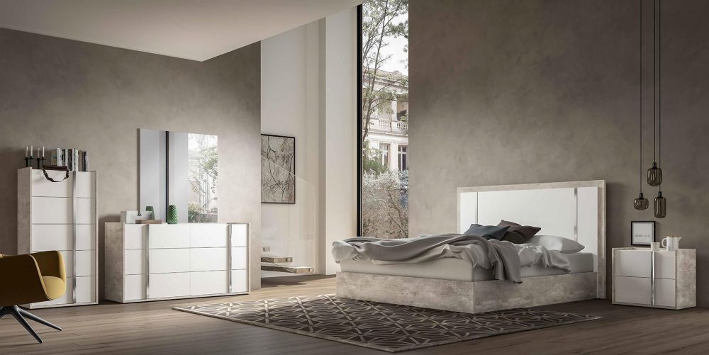 CAMA + 1 MESA DE NOCHE TREVISO QUEEN ERTRBWHLT01 STATUS