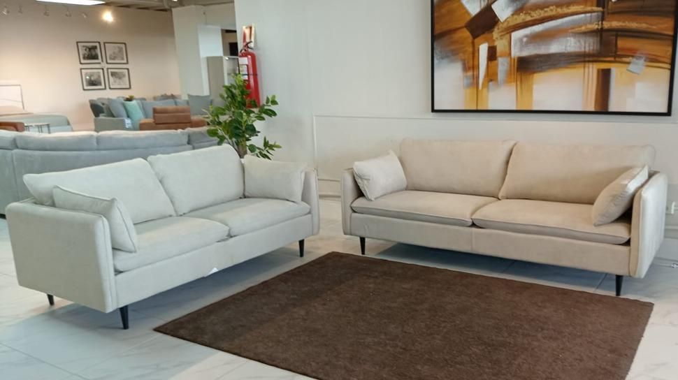 SALA SOFA Y LOVESEAT SISCO TAUPE MAYFAIR METSOFA