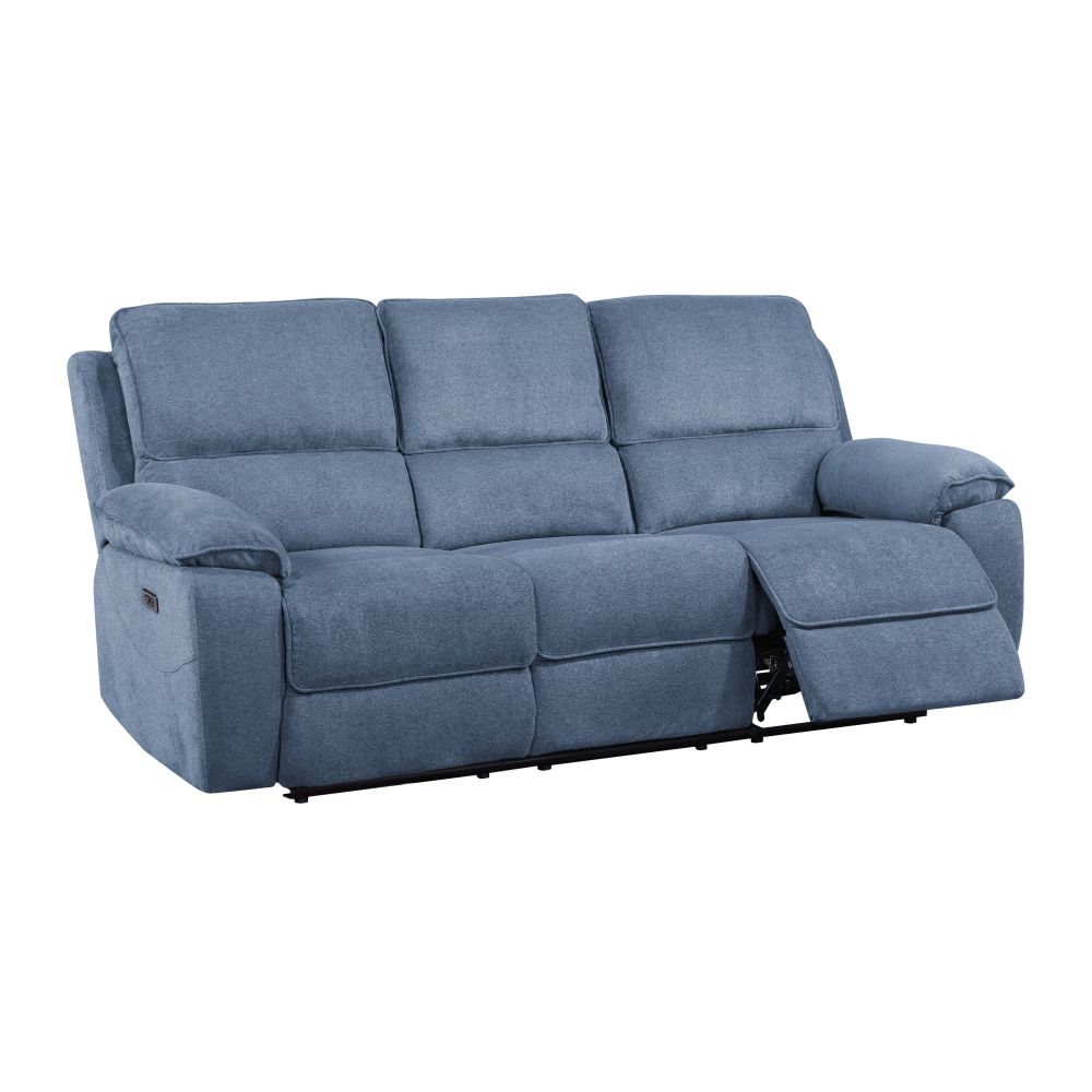 SOFA U81723-61 MELANGE BLUE