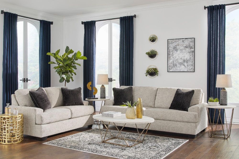 SALA SOFA Y LOVESEAT VAYDA 33104 PEBBLE