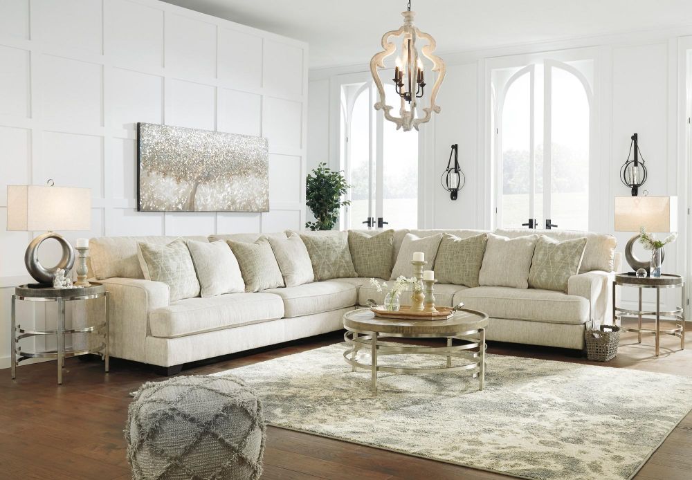 SALA MODULAR RAWCLIFFE 19604 PARCHMENT 3 PIEZAS
