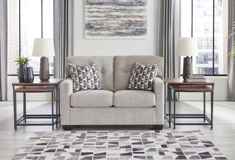 LOVESEAT MAHONEY 3100435 PEBBLE