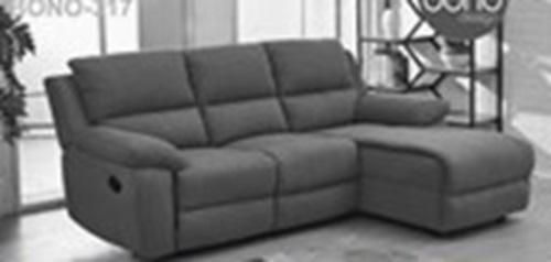 SALA MODULAR BONO N-95-RHF CHAISE STEEL GREY