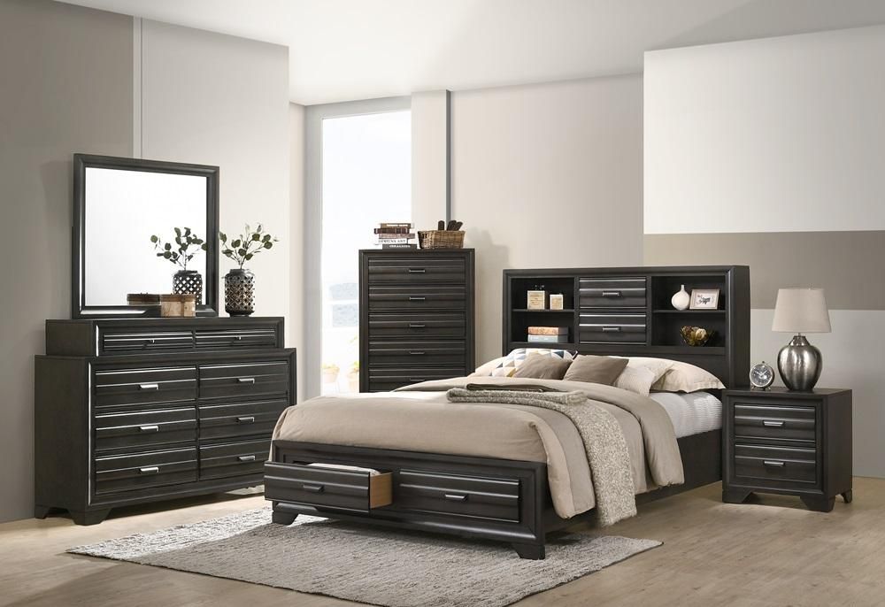 CAMA Y MESAS C5236A QUEEN HEADBOARD STORAGE