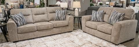 SOFA Y LOVESEAT OLTEN 31304 MOCHA