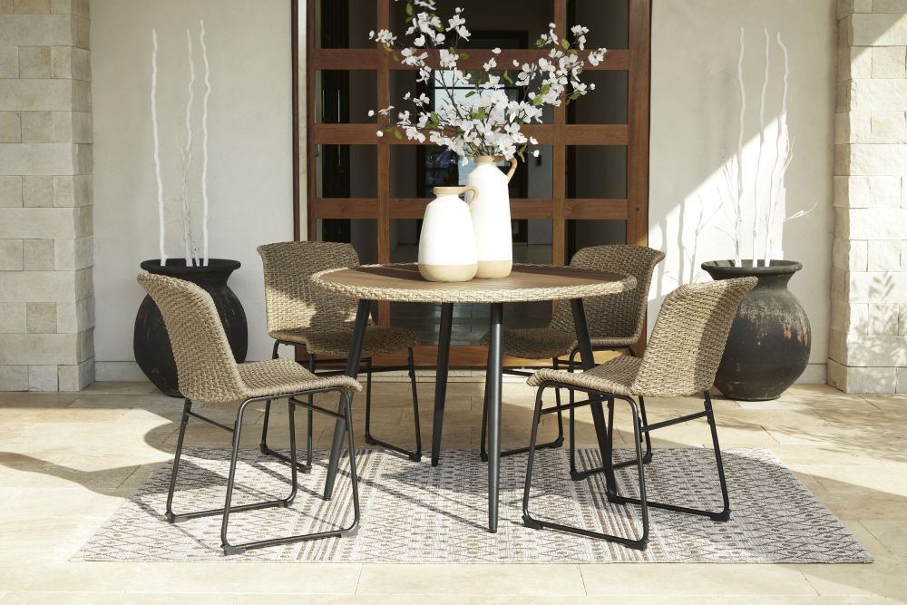 COMEDOR AMARIS P369 (mesa + 4 Sillas)