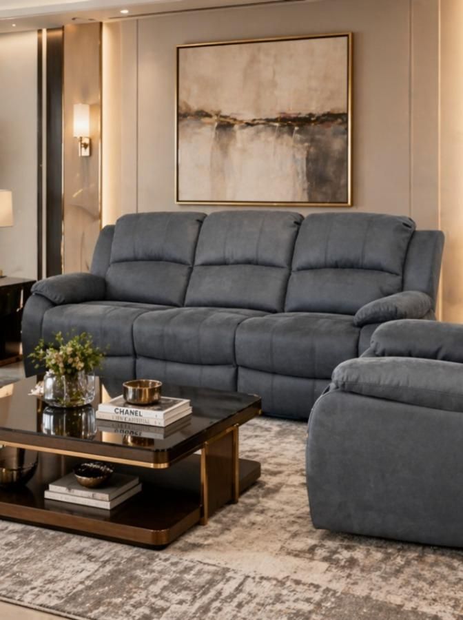 SOFA KW5001-B1501-3S CHARCOAL