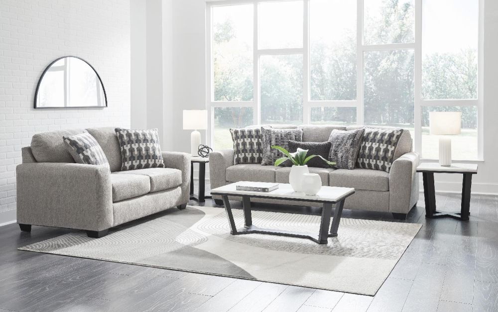 SALA SOFA Y LOVESEAT AVENAL 50805 FLANNEL