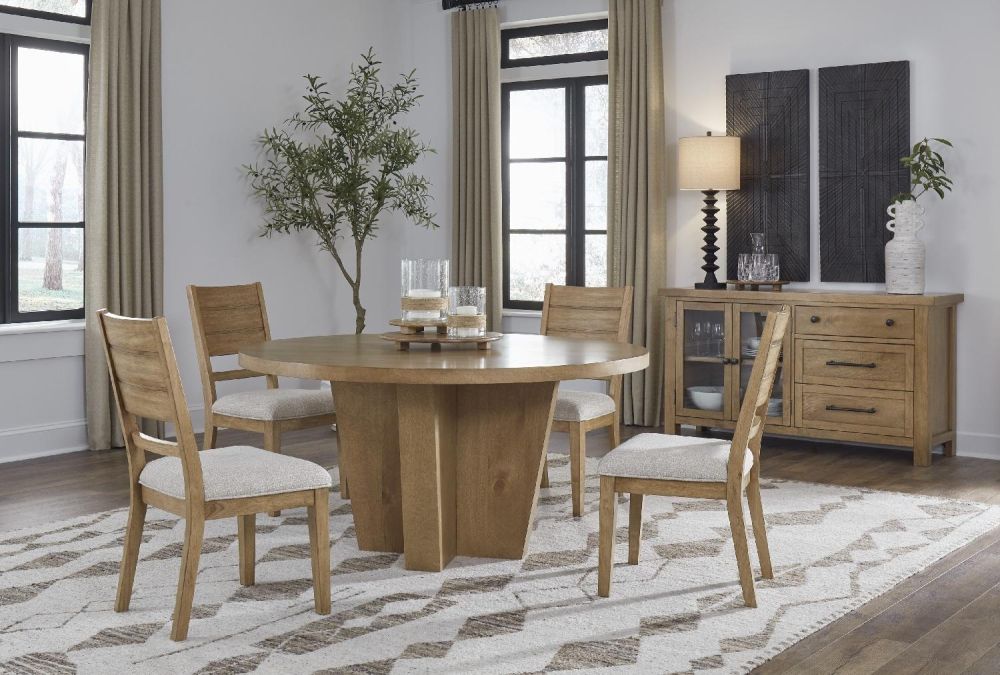COMEDOR KRISTILAND D794 ROUND TABLE 03 CHAIR