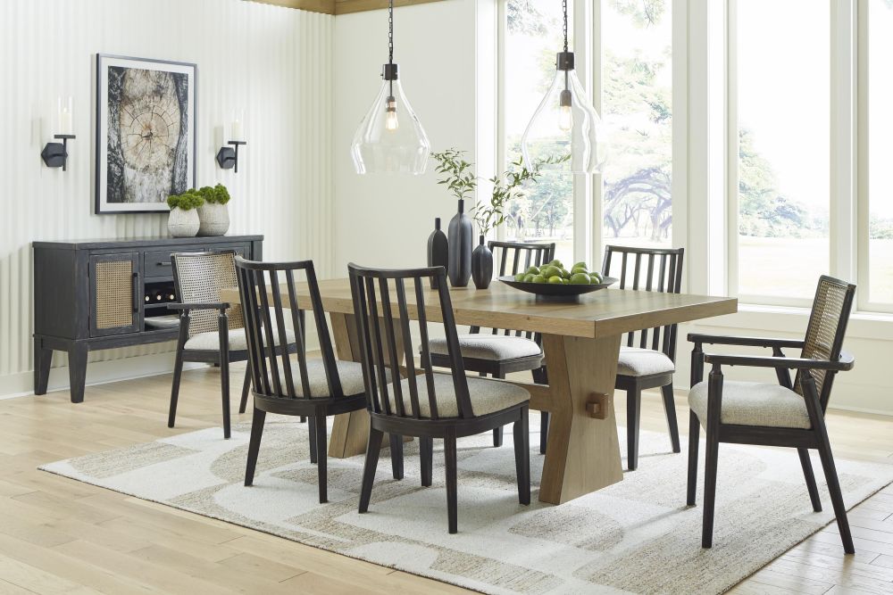 COMEDOR GALLIDEN D841 BLACK CHAIR