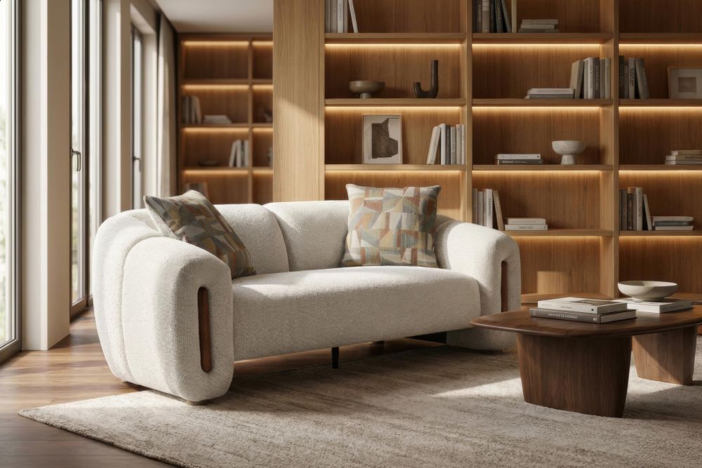 LOVESEAT HASKELL 75197 TAUPE