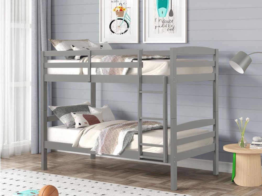 CAMAROTE CB888G TWIN TWIN GRIS C/TRUNDLE