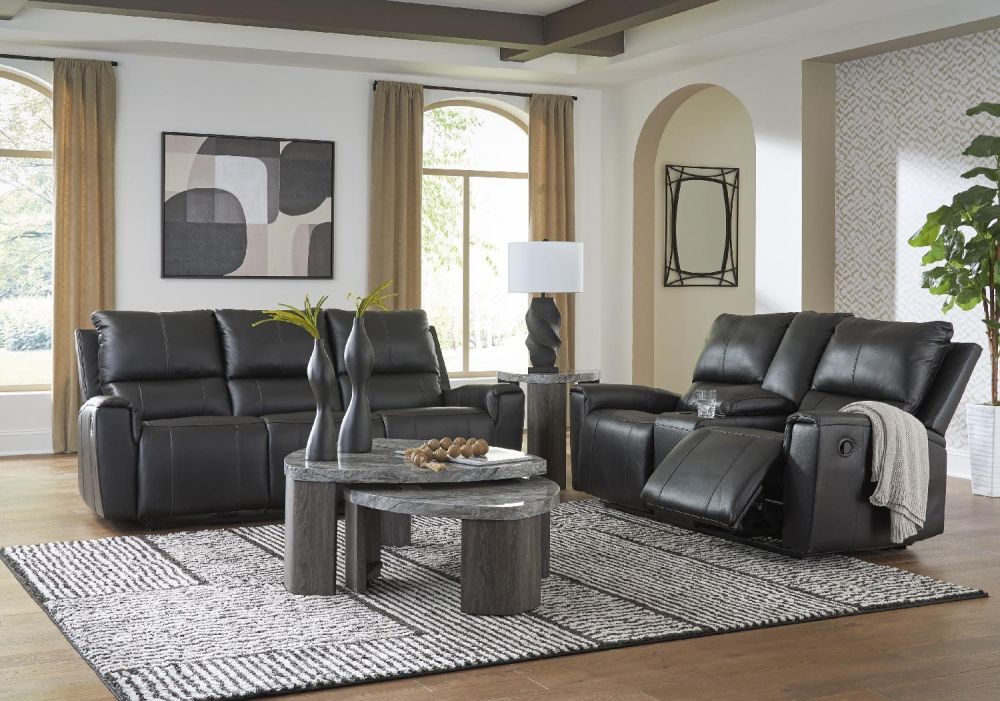 SALA SOFA Y LOVESEAT DANEMERE U1170 BLACK