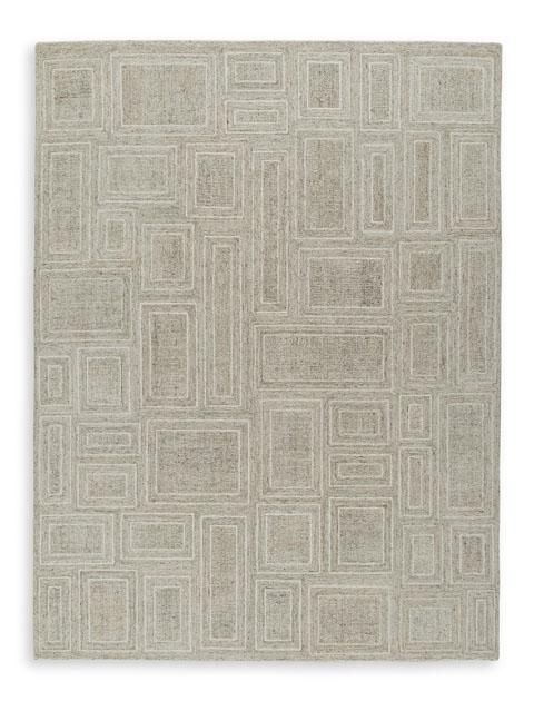 ALFOMBRA BRICKBURGH R406901 GRAY/IVORY/HONEY