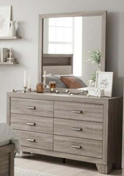 COMODA Y ESPEJO OAKDALE 74121-2