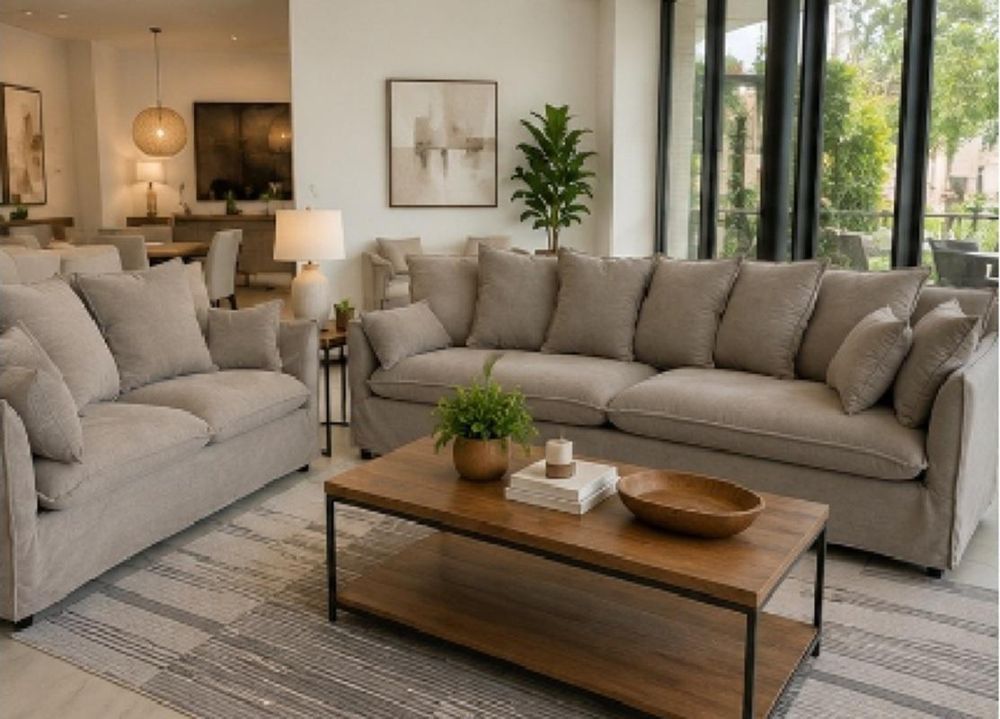 SALA SOFA Y LOVESEAT HOBART ZJ111-9GREY