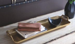 ADORNO MESA A2000136 POSY GOLD FINISH