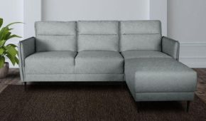 SOFA IRVING U4631ULSL0STSM C/OTTOMAN SILVER ULTIMATE