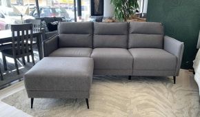 SOFA IRVING U463210080 C/OTTOMAN GREY ULTIMATE