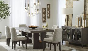 COMEDOR BURKHAUS 6 PUESTOS D984-45/01 SIN BRAZOS