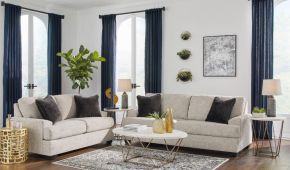SALA SOFA Y LOVESEAT VAYDA 33104 PEBBLE