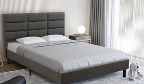 CAMA SHANNON FULL B3721LICA0XB4F + COLCHÓN SEMIORTOPÉDICO SERTA I-5029