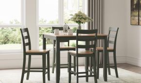 COMEDOR GESTHAVEN D401-223 (SET OF 5) NATURAL GREEN