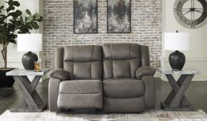 LOVESEAT FIRST BASE 6880486 GUNMETAL
