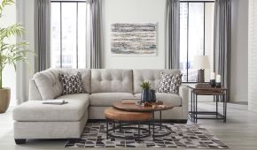 SALA MODULAR MAHONEY 31004 LAF CHAISE PEBBLE