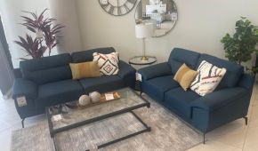 SALA SOFA Y LOVESEAT ENZO BONO-321 DEEP BLUE MALMO