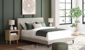 CAMA CIELDEN QUEEN B1199-81 UPH SOFT GREY