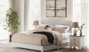 CAMA Y MESAS LAIGMEYER B4804 KING WHITEWASH