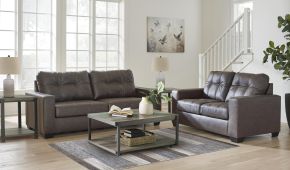 SALA SOFA Y LOVESEAT BARLIN MILLS 17003 UMBER