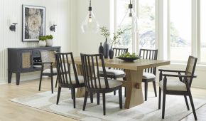 COMEDOR GALLIDEN D841 BLACK CHAIR
