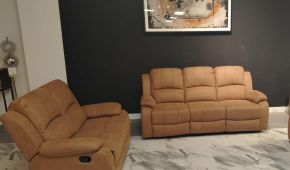 SALA SOFA Y LOVESEAT KW5001-B1150 CARAMEL