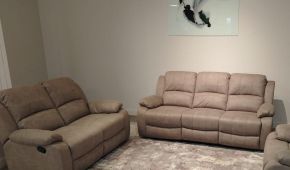 SALA SOFA Y LOVESEAT KW5001-C-1051 TAUPE