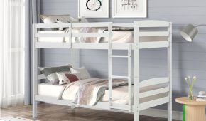 CAMAROTE CB888W TWIN TWIN WHITE C/TRUNDLE