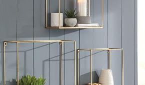 ADORNO WALL SHELF SET (3/CN) A8010107 Efharis