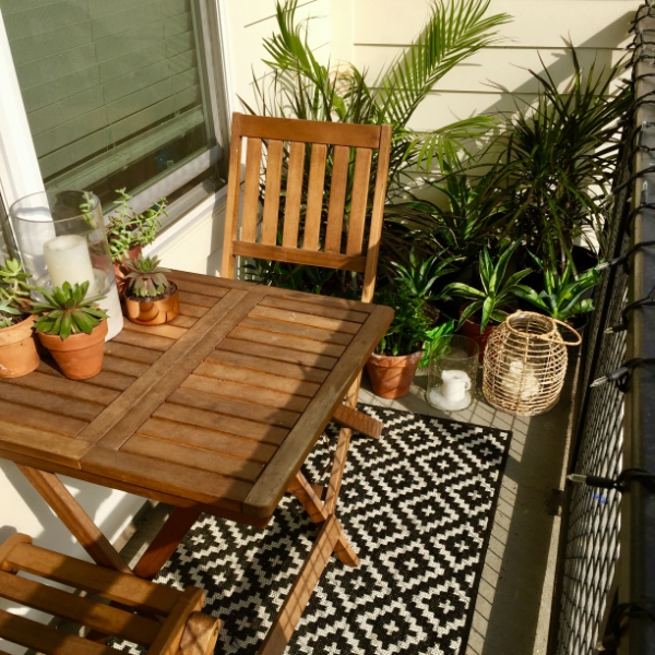 CÃ³mo decorar balcones pequeÃ±os