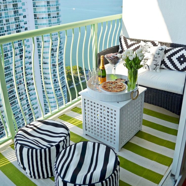 CÃ³mo decorar balcones pequeÃ±os