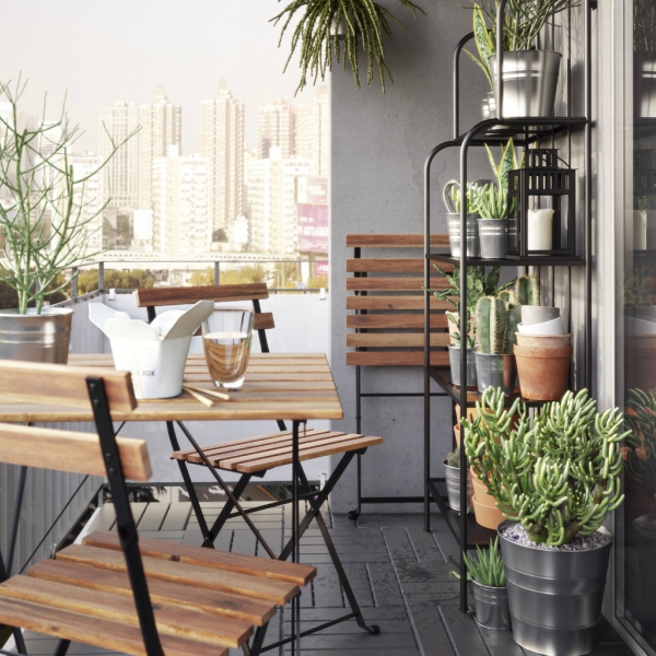 CÃ³mo decorar balcones pequeÃ±os