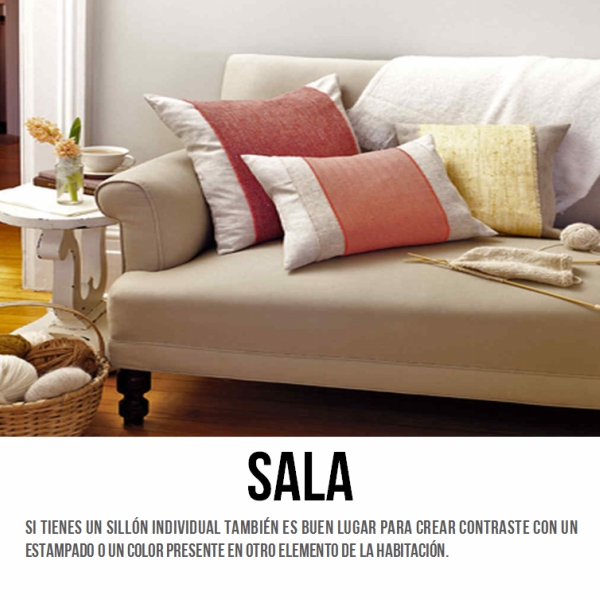 Tips para decorar con cojines