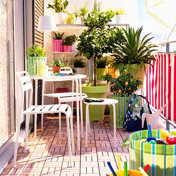 CÃ³mo decorar balcones pequeÃ±os