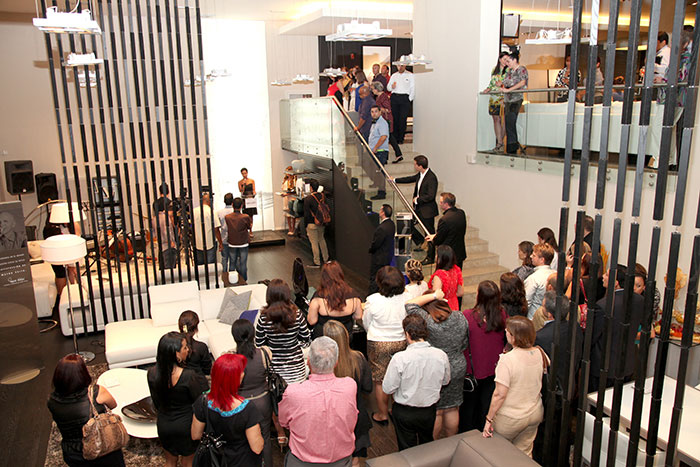 Opening de la tienda Natuzzi